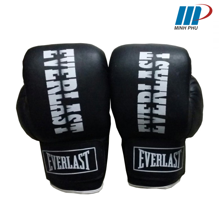 găng tay Boxing Everlast đen