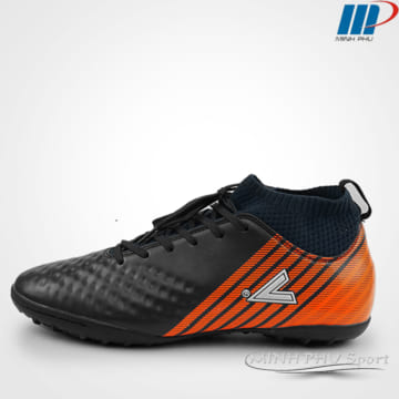 Giày bóng đá mitre MT-170434 đen cam